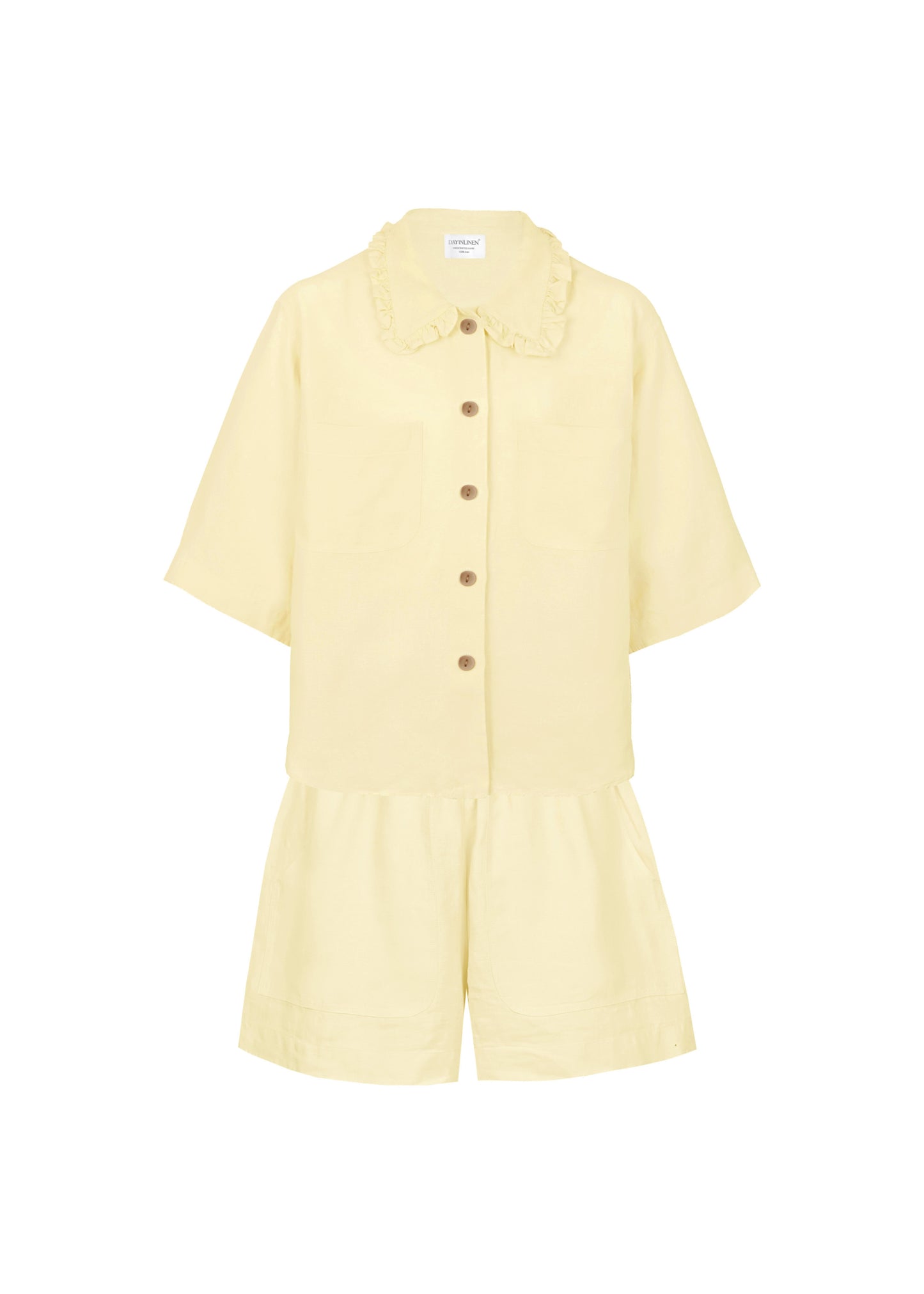 Kids Shorts Set Yellow - Set