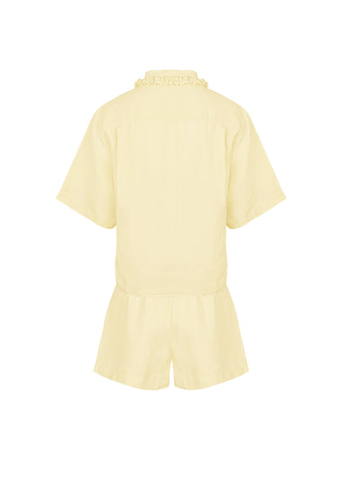 Kids Shorts Set Yellow - Set