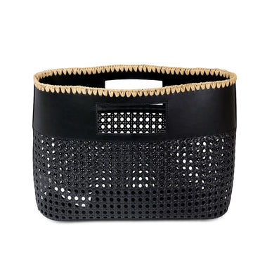 Ellie Small Tote Bag Black/Natural - ONE SIZE - Bag