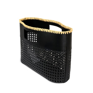 Ellie Small Tote Bag Black/Natural - ONE SIZE - Bag