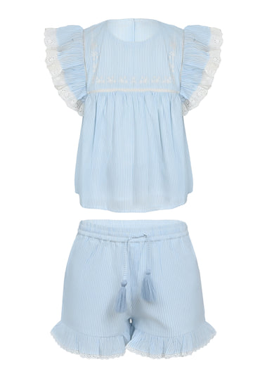 Charlie Blouse and Shorts Set