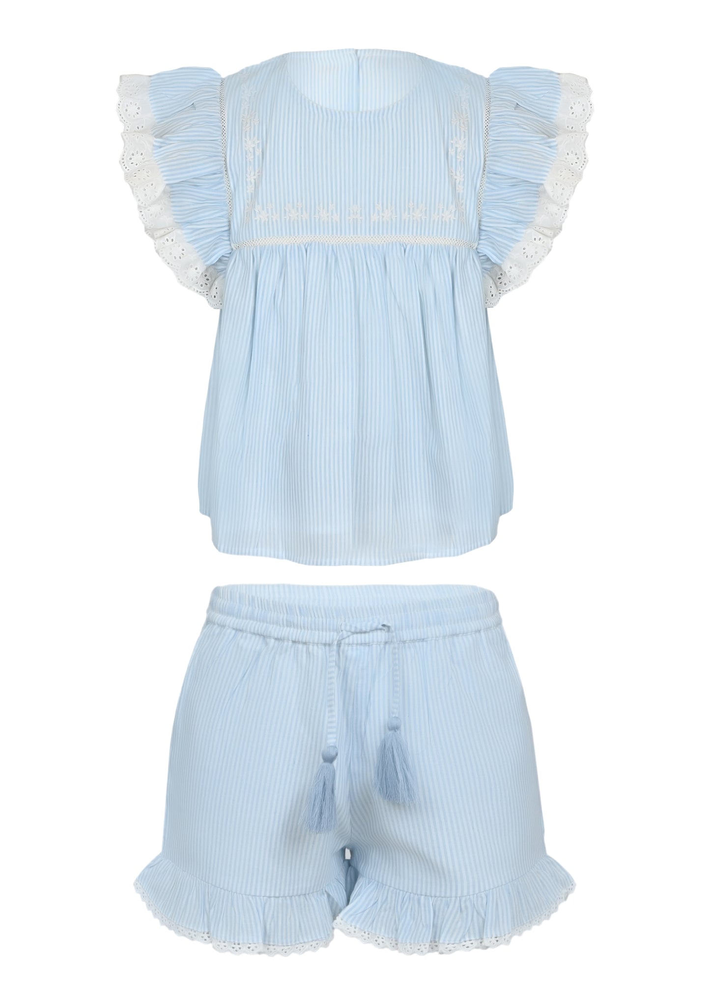 Load image into Gallery viewer, Charlie Blouse and Shorts Set
