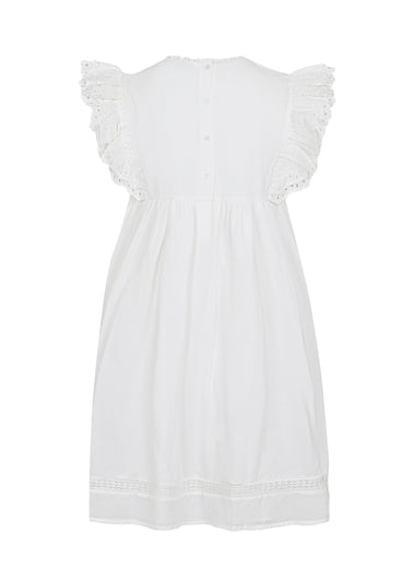 Georgia Girls Dress Ivory
