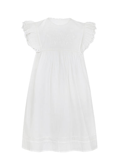 Georgia Girls Dress Ivory
