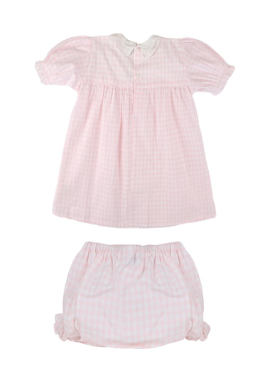 Sukie Baby Dress and Bloomer Soft Pink