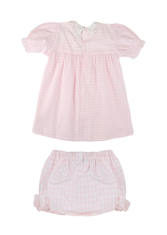 Load image into Gallery viewer, Sukie Baby Dress and Bloomer Soft Pink
