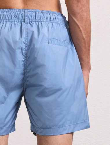 Salvador Elasticated Swimshorts Denim Blue - Swim Shorts