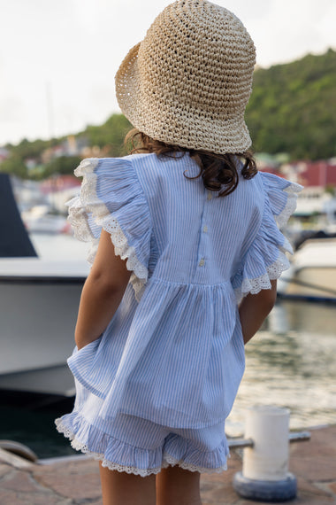 Charlie Blouse and Shorts Set