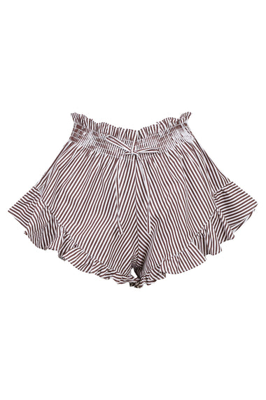 Espresso Pin Stripe Boho Short