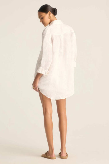 Playa Boyfriend Shirt Tan