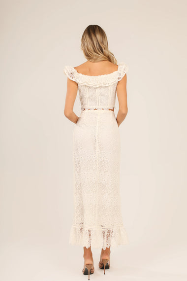 Lana Lace Top Cream - Top