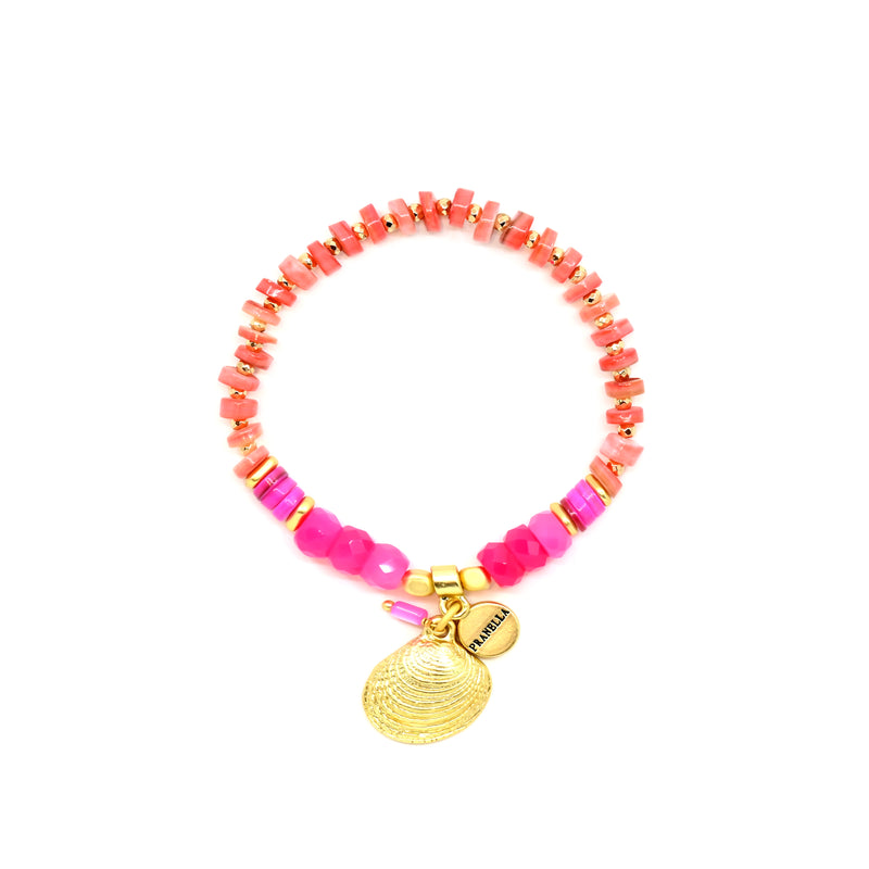 Flamingo Shell Bracelet