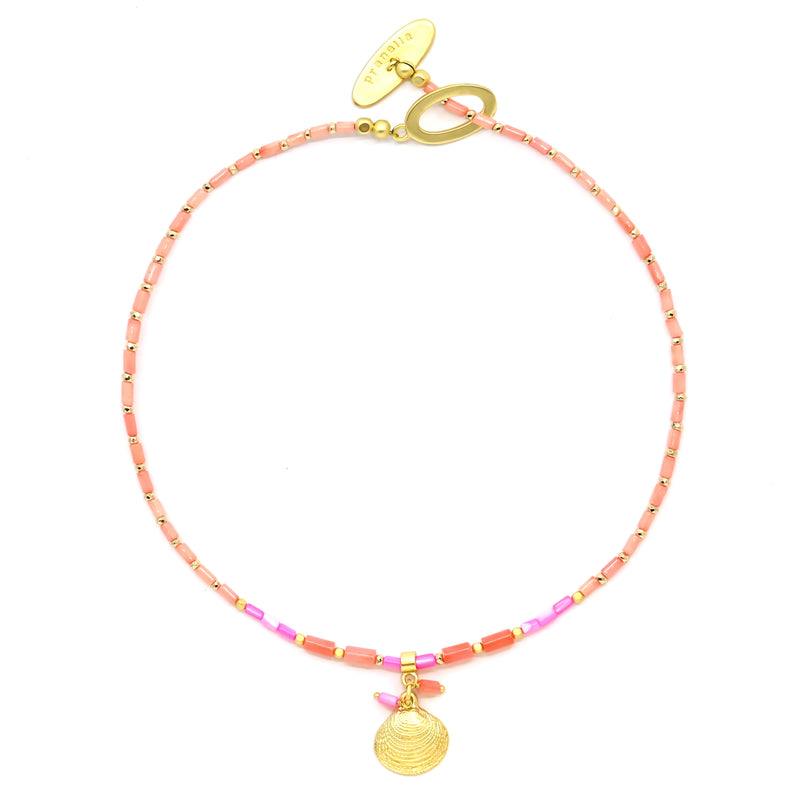 Flamingo Short Shell Necklace