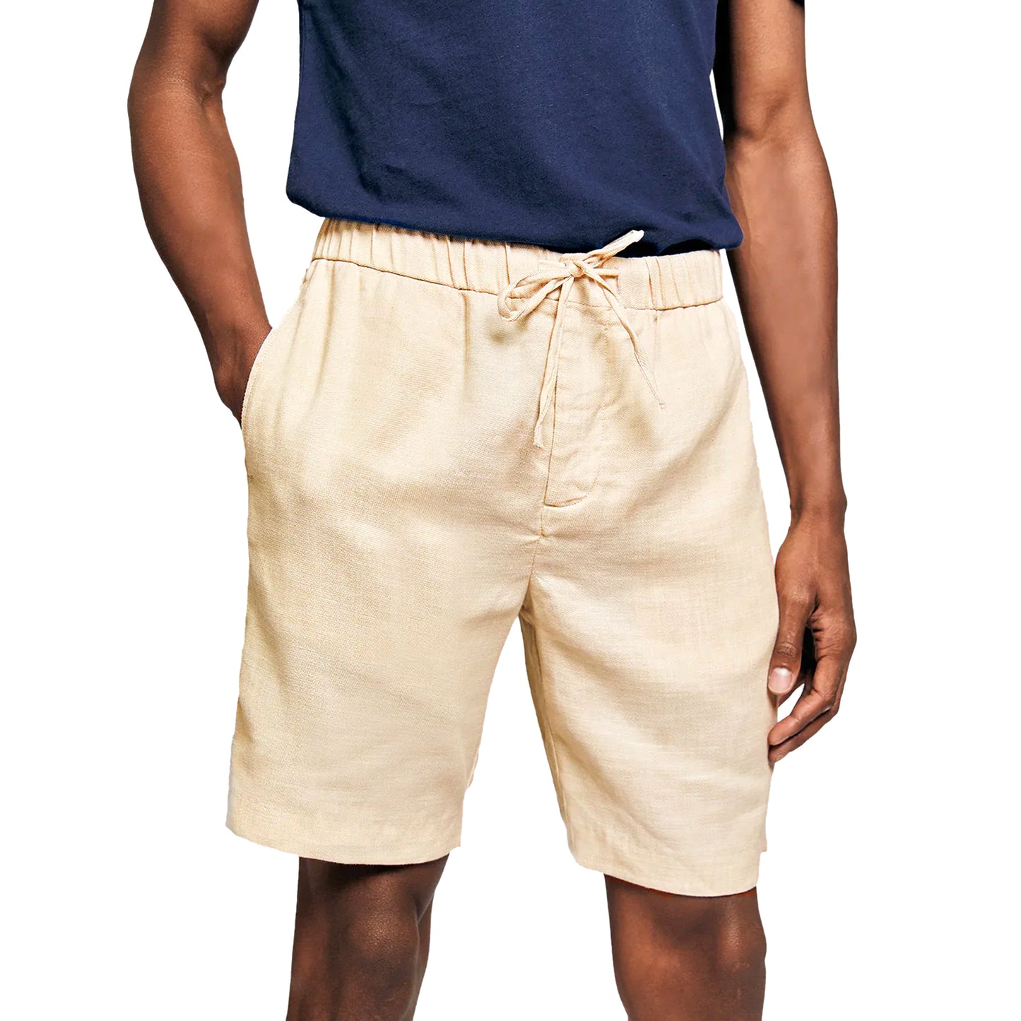 Men’s Drawstring Shorts in Sand - Shorts
