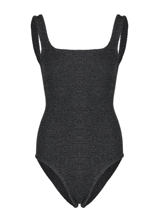 Load image into Gallery viewer, Hailey One Piece Black Lurex - ONE SIZE - One Piece
