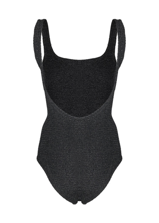 Load image into Gallery viewer, Hailey One Piece Black Lurex - ONE SIZE - One Piece
