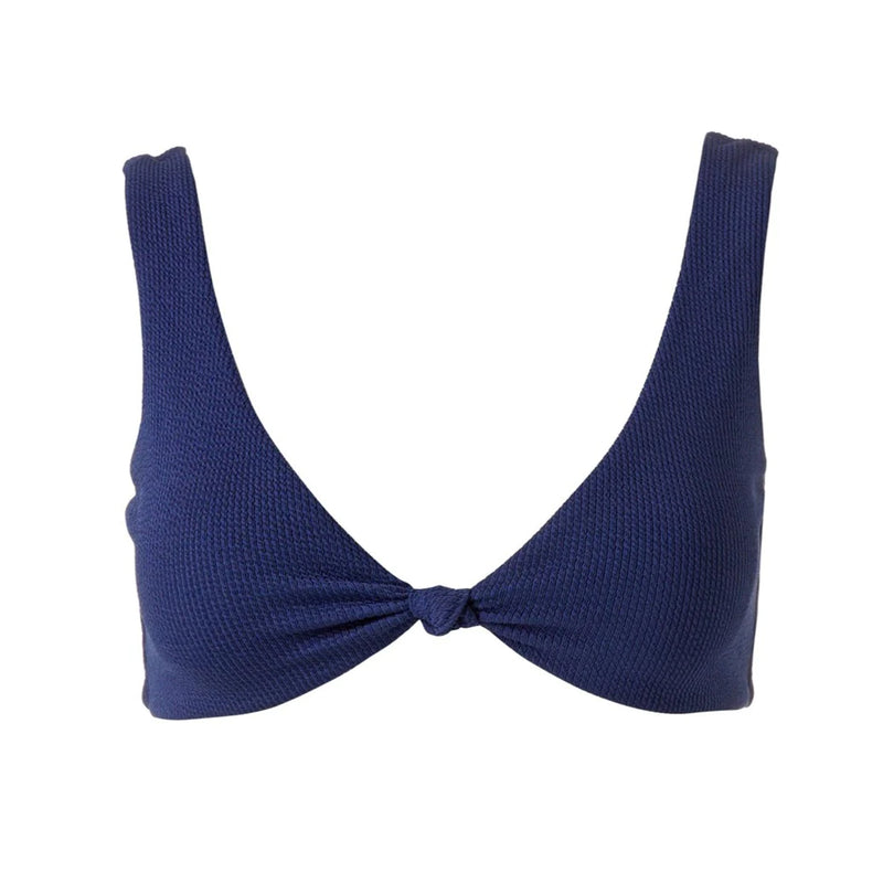 Designer Bikini Top in Navy