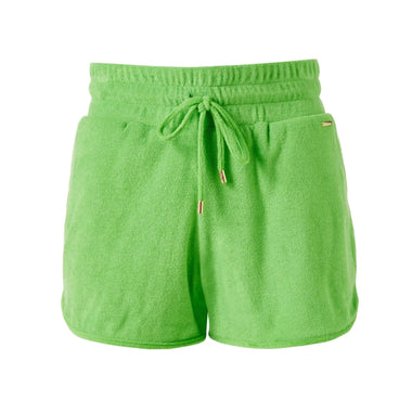 Drawstring Runner Shorts in Lime - Shorts