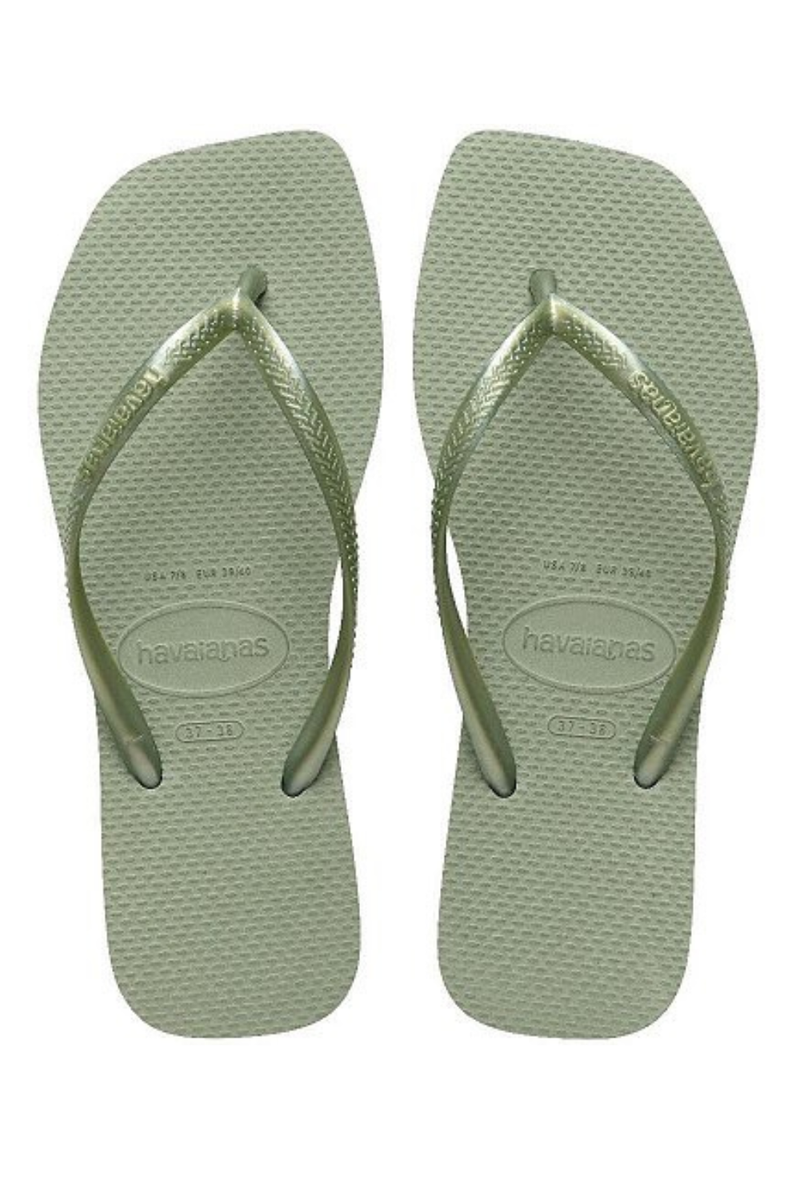 Havaianas Slim Square Smoke Green