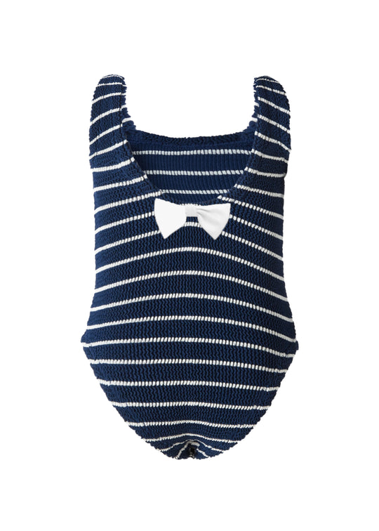 Baby Alva Swim Navy/White - ONE SIZE - One Piece