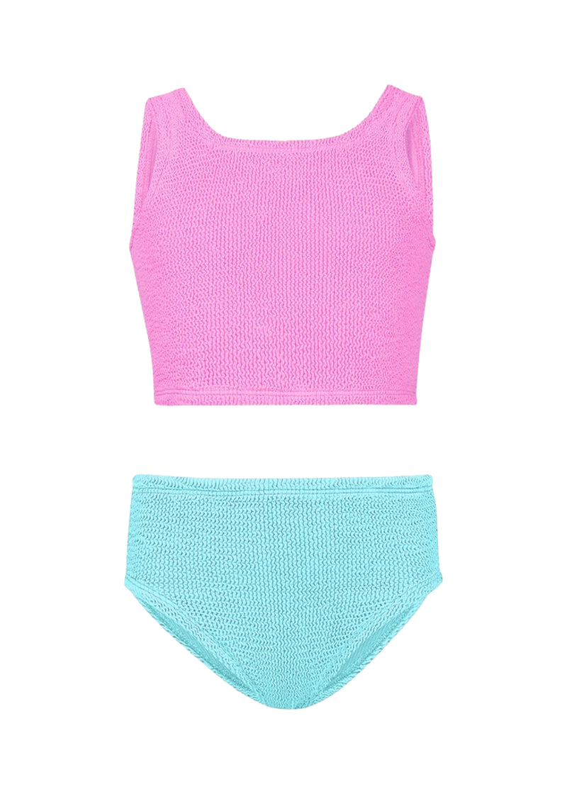 Kids Duo Lyra Bikini Bubblegum/Aqua