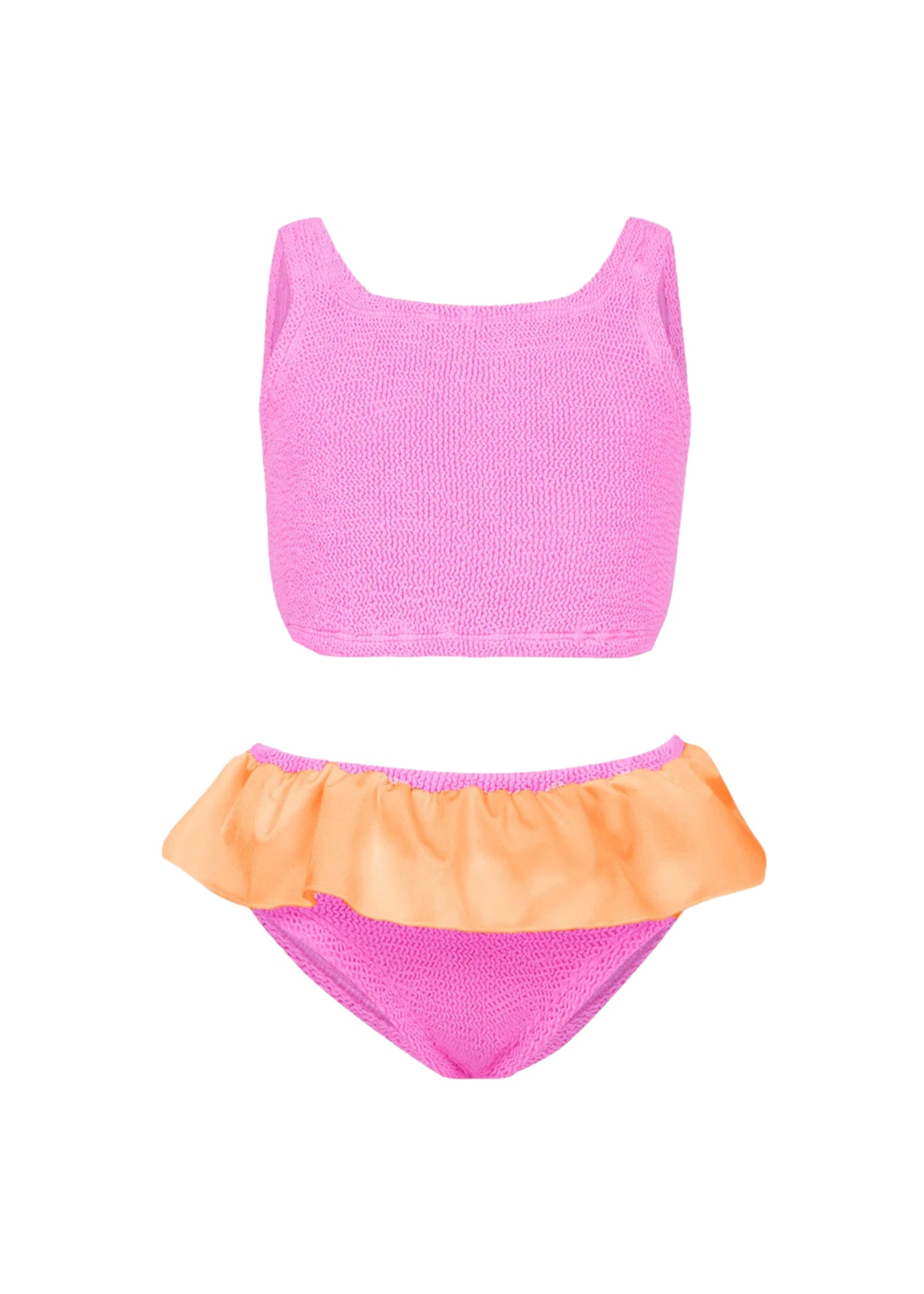 Load image into Gallery viewer, Kids Duo Olive Bikini Bubblegum/Orange - ONE SIZE - Bikini
