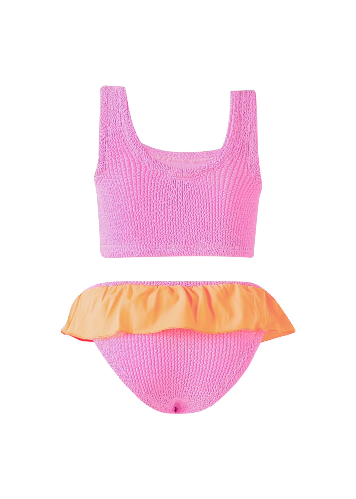 Load image into Gallery viewer, Kids Duo Olive Bikini Bubblegum/Orange - ONE SIZE - Bikini
