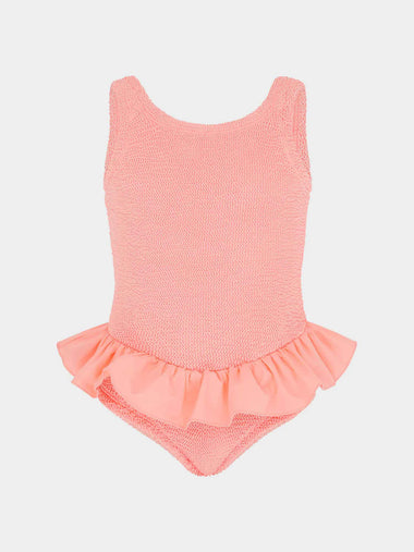 Kids Duo Denise One Piece Metallic Peach