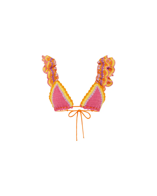 Load image into Gallery viewer, The Crochet Frill Top Candyland
