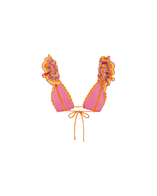 Load image into Gallery viewer, The Crochet Frill Top Candyland
