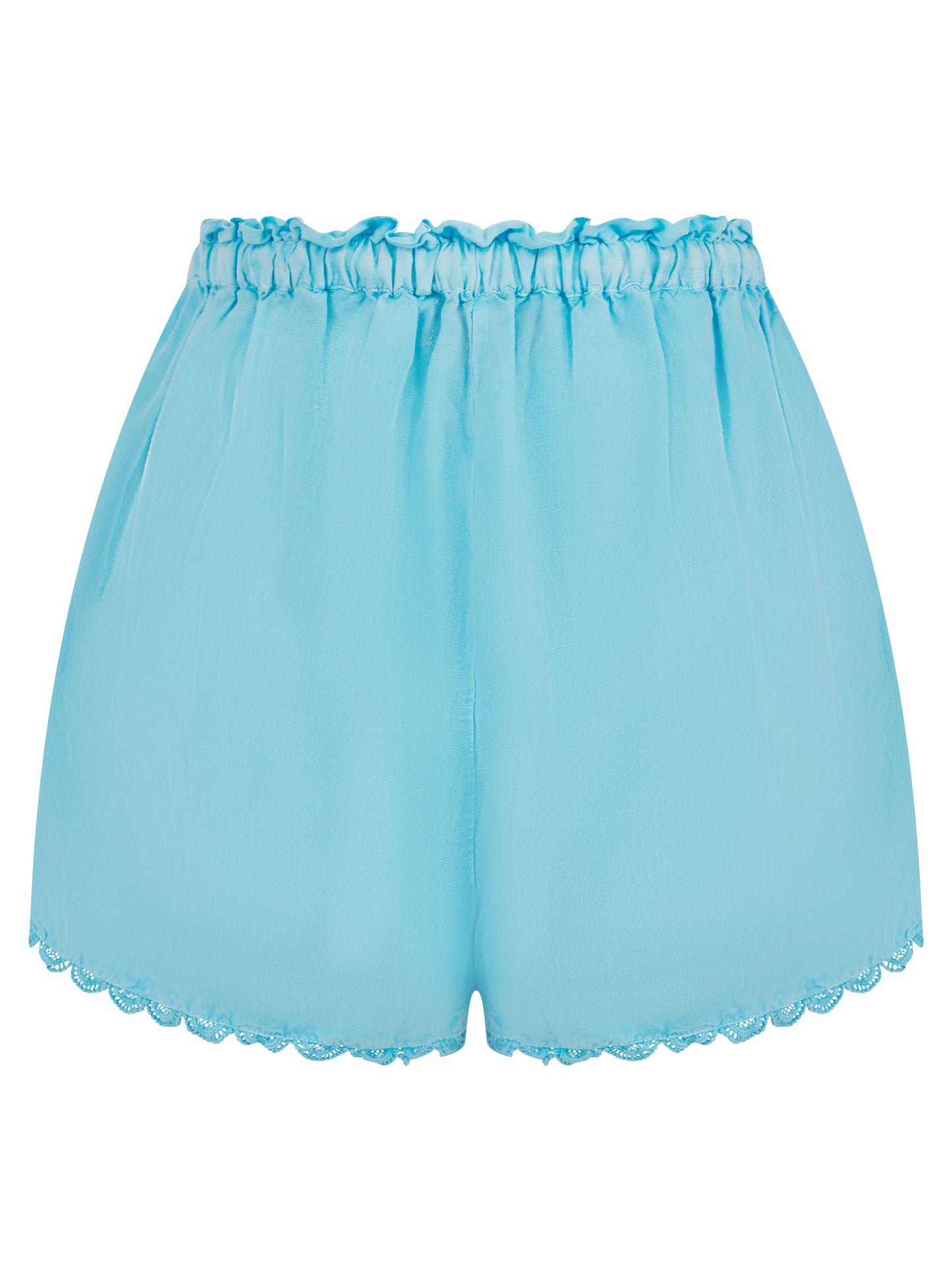 Load image into Gallery viewer, Izzie Neon Blue Shorts - Shorts
