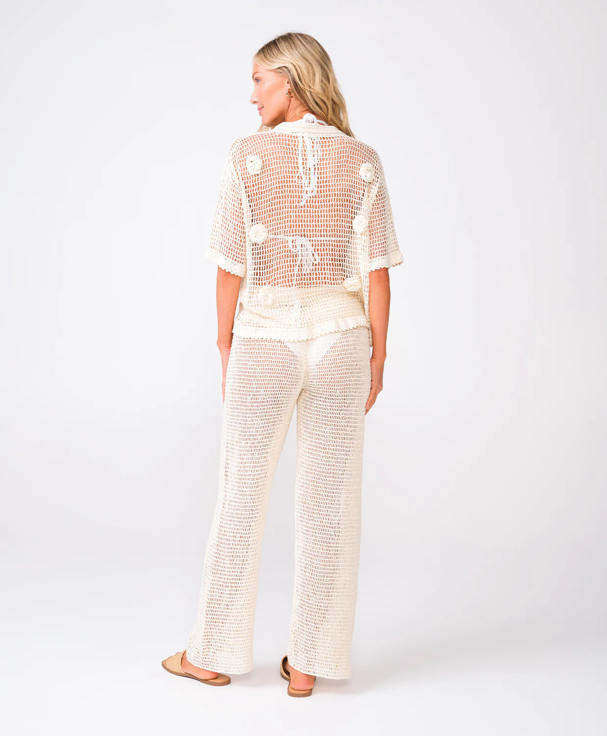 Load image into Gallery viewer, Flower Top Ivory
