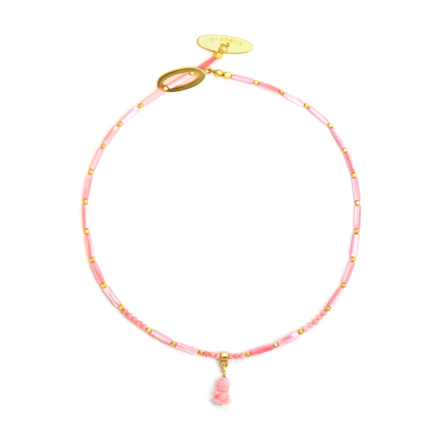 Load image into Gallery viewer, Jessy Buddha Necklace - Necklace
