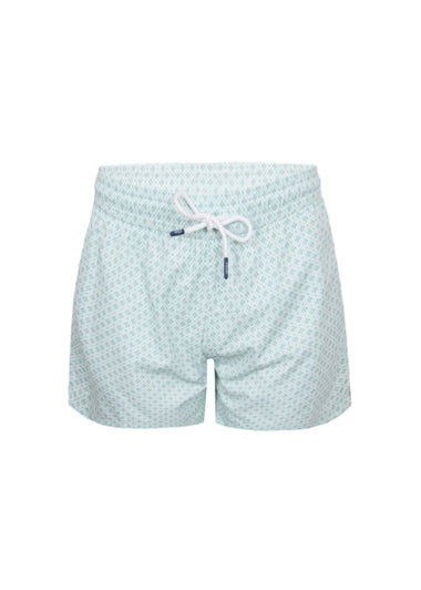 Boys Swimshorts Kaki Geo