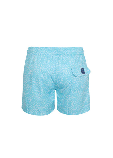 Boys Swimshorts Bandana Sky Blue