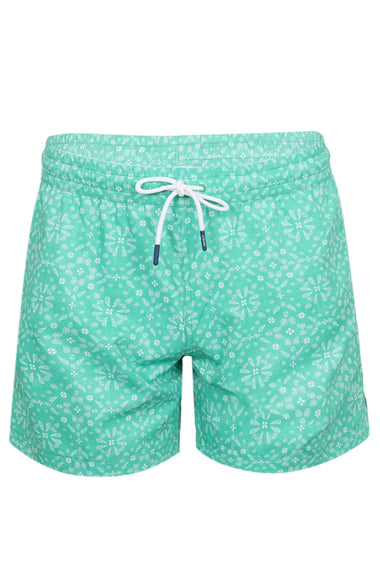 Men Swim Short Mint Bandana