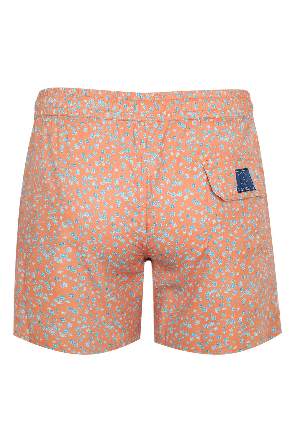 Load image into Gallery viewer, Men Swim Short Orange Flowers
