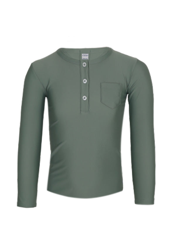 Load image into Gallery viewer, Boy Rashvest Army Green
