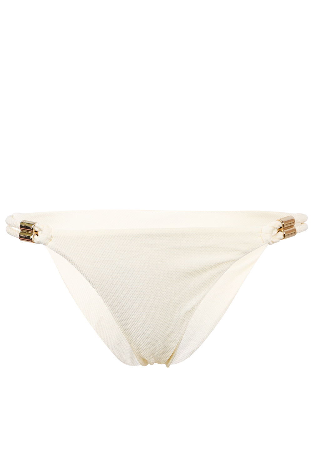 Load image into Gallery viewer, Side Rope Bikini Bottom Off White
