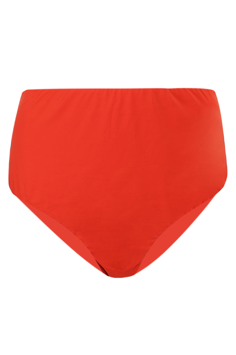 High Waist Bikini Bottom Mars
