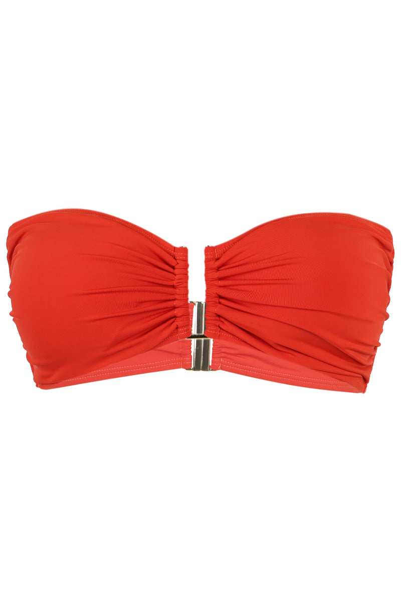 Drop Bandeau Bikini Top Mars