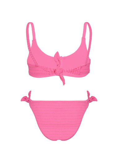 Two pieces swimsuit lurex and Ties to Tighten - Bikini