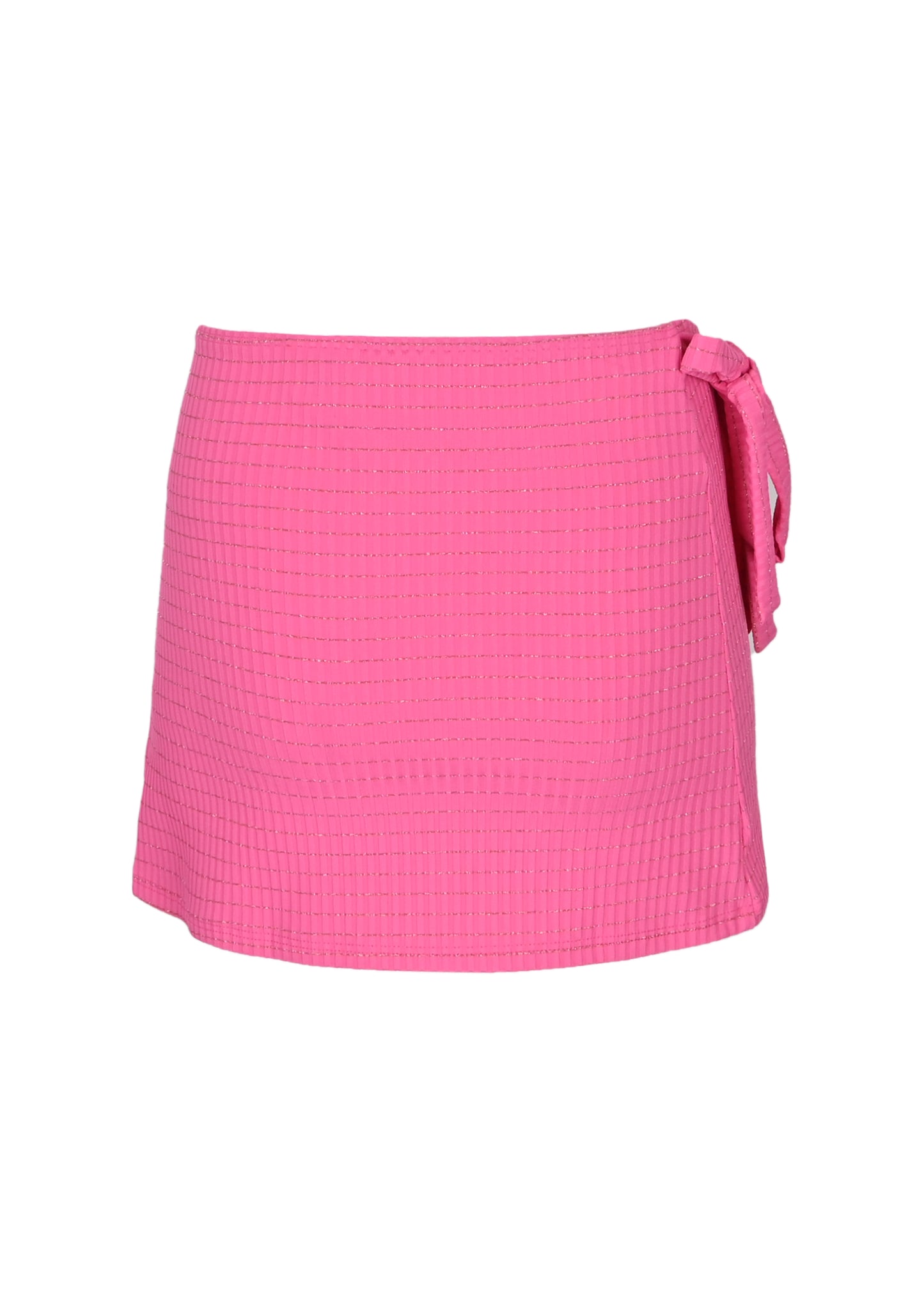 Load image into Gallery viewer, Skirt with Lurex for Girls Pink
