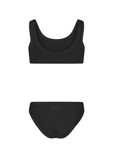 Black crinkle classic bralette bikini Baker - Bikini
