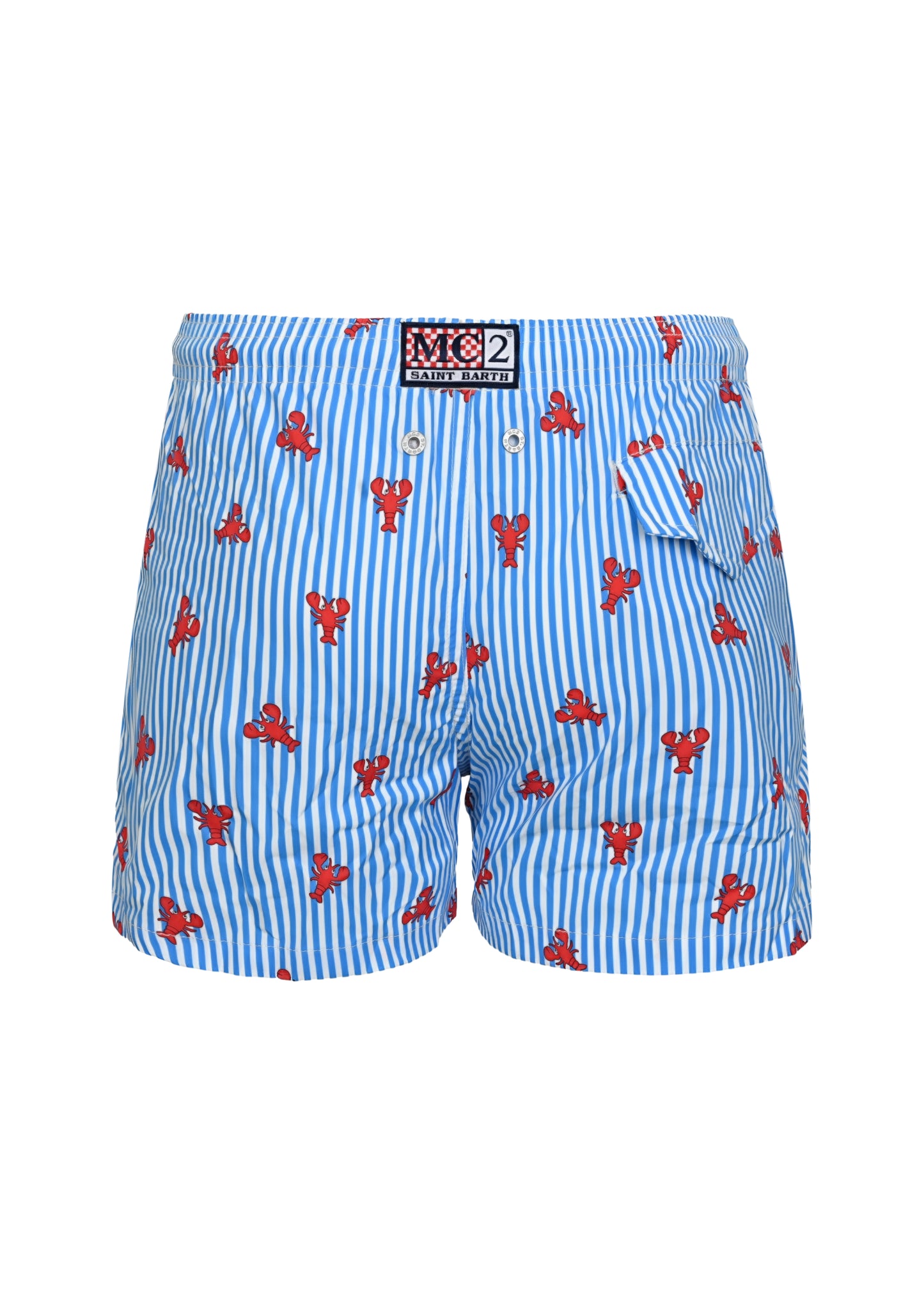Load image into Gallery viewer, Comfort Light Lobster Stripes Light And Stretch Swim Short - Swim Shorts
