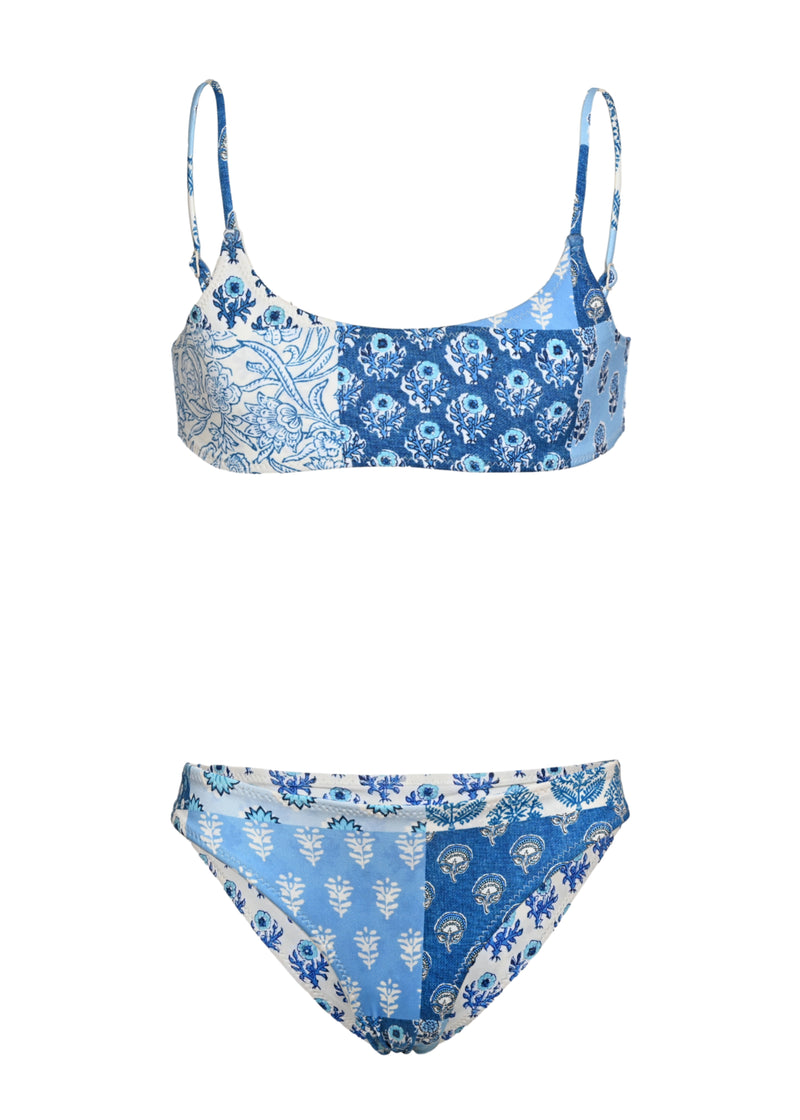 Jaiden Reversible Floral Print Bralette Bikini