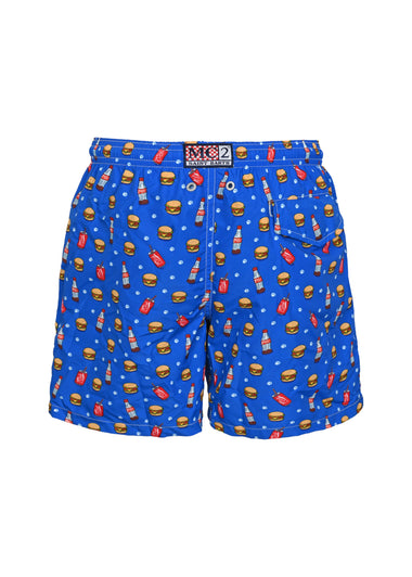 Jean Lighting Hamburger and Cola Ultralight Swim Short - Swim Shorts