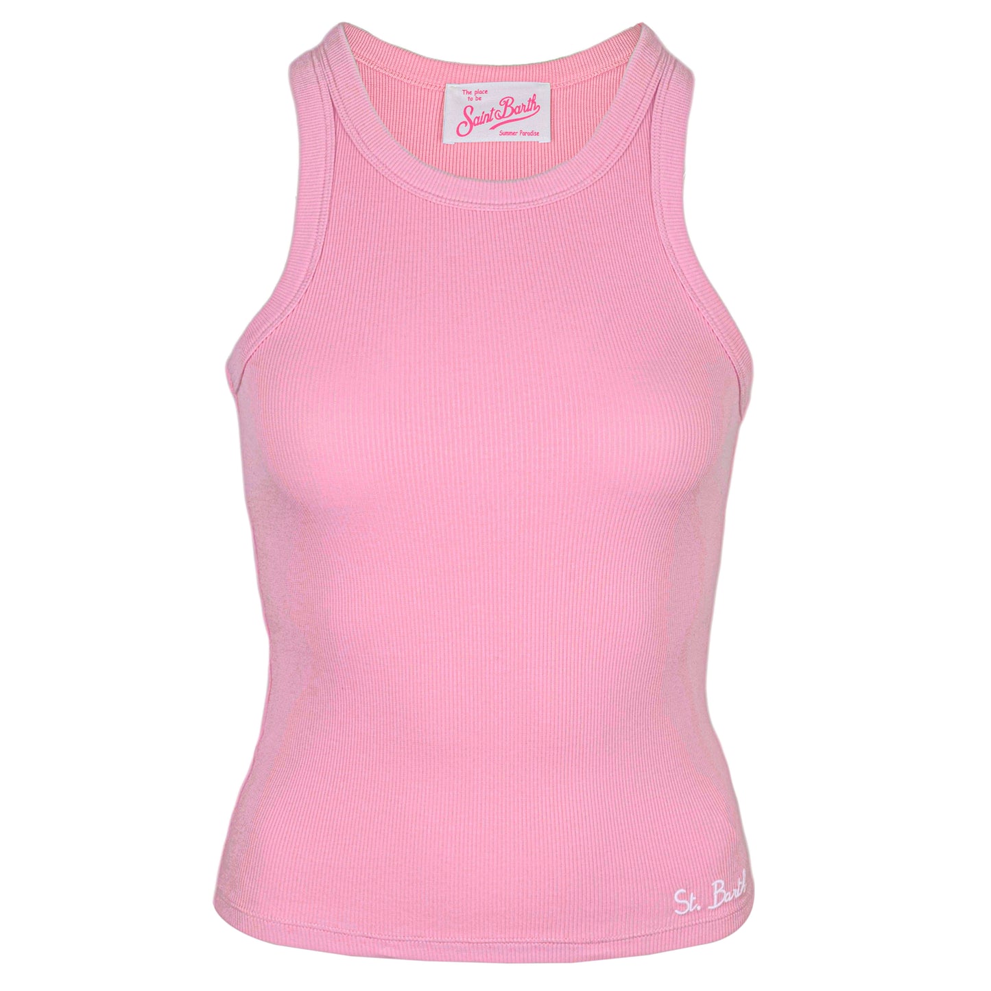 Load image into Gallery viewer, Ada Rib Top Pink - Top
