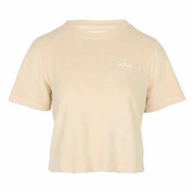 Aleja Sponge T-shirt Terry Beige - Top