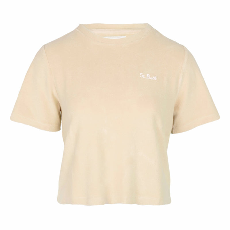 Aleja Sponge T-shirt Terry Beige